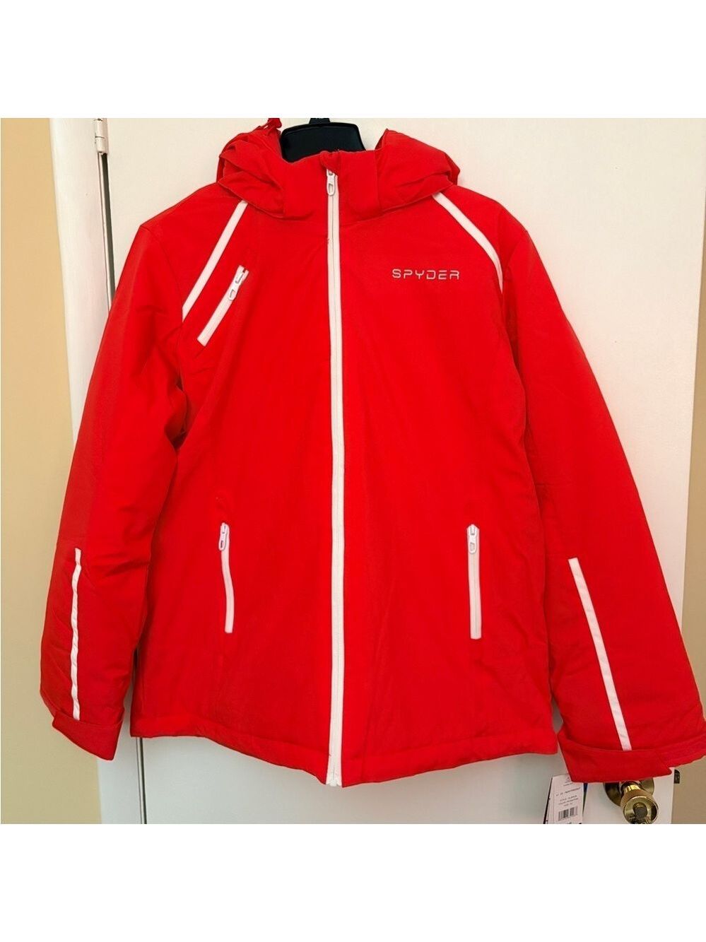 Spyder Hot Pink Insulated Hooded Jacket